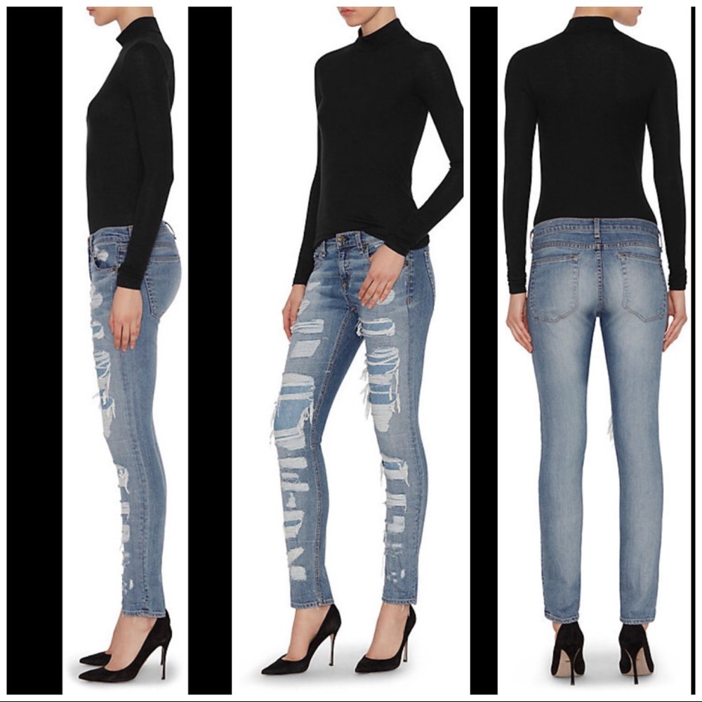Distressed DRE jeans by Rag & Bone size 28